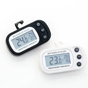 Electronic digital refrigerator thermometer freezer cold storage moisture-proof water indoor accuracy thermometer