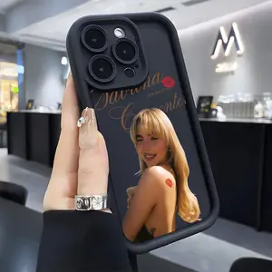 Fashionable and unique singers S-SabrinaS and C-CarpenterS Phone Case Suitable for iPhone 17 16e 16 15 14 13 12 11 Mini Pro Max Air X XR XSMAX 8 7 Plus Anti Fall Soft TPU Back Cover