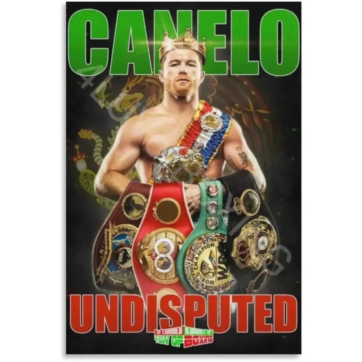 Canelo Alvarez Boxing Poster (9) Picture Print Canvas Poster Wall Paint Art Posters Decor Modern Home Artworks Gift Idea