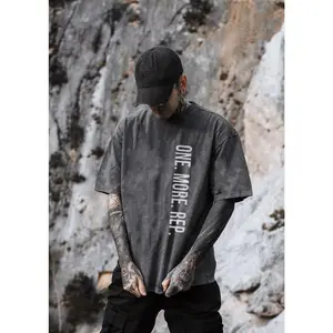 ONE, MORE, REP Washed Tshirt, Gym Wash Shirt, Athletic Workout Shirt, Fitness Apparel, Aesthetic Tatoo Outfits, Sportswear,  Streetwear Style, Gym outfit, Retro Vintage Y2k Men Graphic Tees, Christmas, Xmas