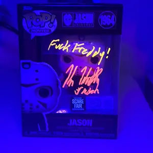 Funko scare fair Jason Voorhees signed by Kane Hodder