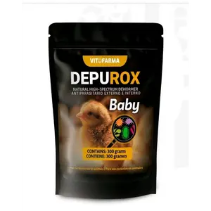 Desparasitantee Natural Para Pollitos 300 GDewormer For Chicks
