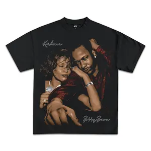 Kristina Bobby Brown Graphic Tee, Y2K Rap Streetwear T-Shirt, Unisex Crew Neck, Vintage Hip-Hop Graphic, Sports Style, Casual Cotton Fit