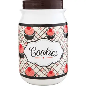 Cherry Cupcake 9" Cookie Jar