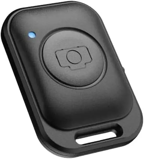 Bluetooth Camera Remote Shutter, Wireless Phone Selfie Clicker with Lanyard, Portable Remote Control for iPhone & Android, Camera Shutter Button for Selfies, Photos, Videos, Vlogging & Travel