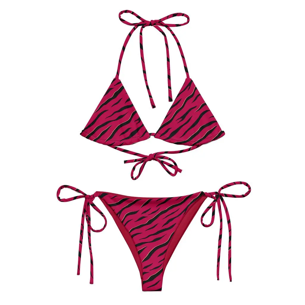Berry Heat String Bikini
