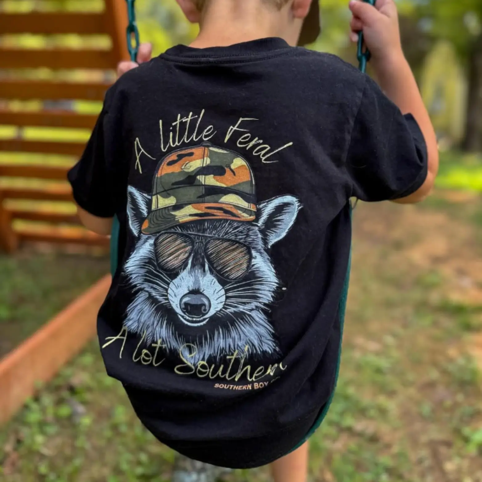 A Little Feral A Lot Southern for Youth T-Shirt and Adult Shirt, #Southernboy Clothing, Youth Shirt, Youth Clothes, Trending Shirt, Family Shirt, Back to School Shirt, Gift for Boys and Girls, Birthday Gift