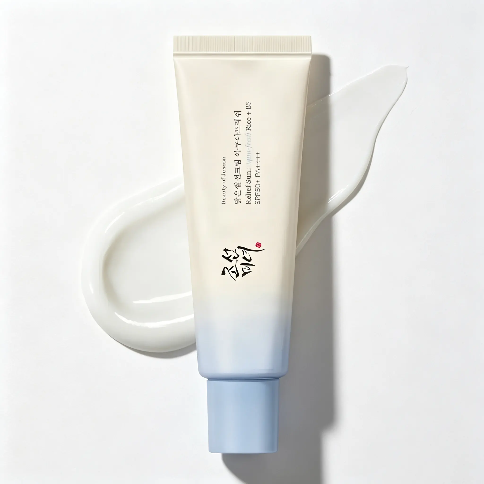 Beauty of Joseon Relief Sun Aqua-Fresh Rice + B5 Facial Sunscreen (50ml, Korean Version) - SPF50+ PA++++, Hydrating, Nourishing Daily UV Protection for Sensitive Adult Skin, Brightening Selfcare