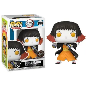 Funko Pop! Susamaru Glow in the Dark, Demon Slayer 1409 **Chase** Vinyl Figure in PopShield Protector