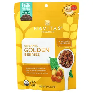 Navitas Organics Organic Golden Berries, 8 oz (227 g)