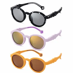 Baby & Toddler Sunglasses 0-12y | Polarized UV400 Protection | Soft & Lightweight TPEE Frame with Strap | Safe Outdoor Play & Travel