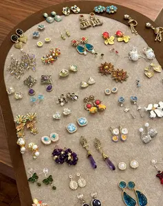 【Earrings-2】Free Shipping /Trendy Stud Earrings Mix Set, Hypoallergenic Multiple Styles Earrings Pack, Gold & Silver Dainty Earrings for Women Girls, Daily Party Jewelry Gift