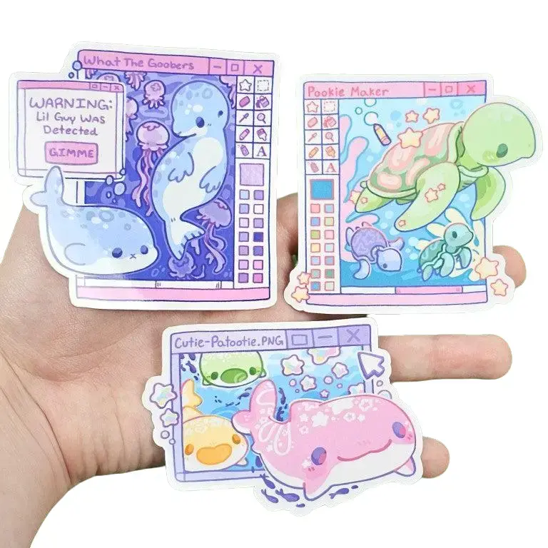 Virtual Sea Pet Stickers!