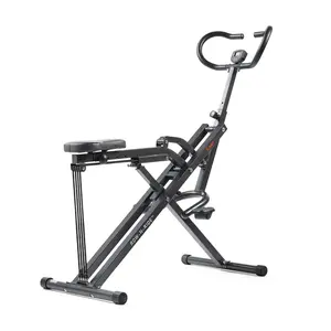 Sunny Health & Fitness Row-N-Ride Plus AssistedSquat Machine