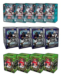 713 PYT 13 Box Break 2025 TOPPS Chrome Value x5 Optic x4 Select x4