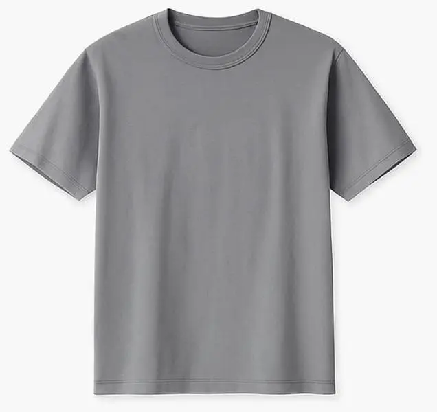 Menswear Short-Sleeve Oversize Lightweight Acid-Washed Plain Top for Anime Lovers, Anime Merch