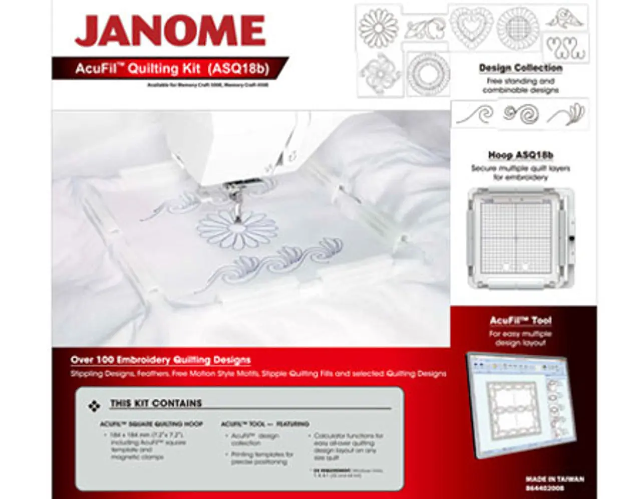 Janome Acufil Quilting Kit 864435000