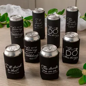 Premium Wedding Sayings Can Cooler Assortment - 24 Pc.