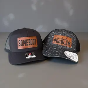 Matching Couple Hats, Somebody's Problem Hat, Funny His and Her Gifts