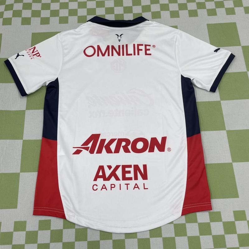 24 25 Mexico League Chivas de Guadalajara Away Short Sleeve Soccer Jersey