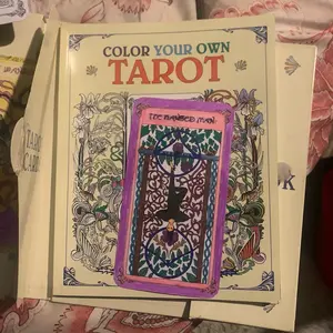 Color your own tarot cards