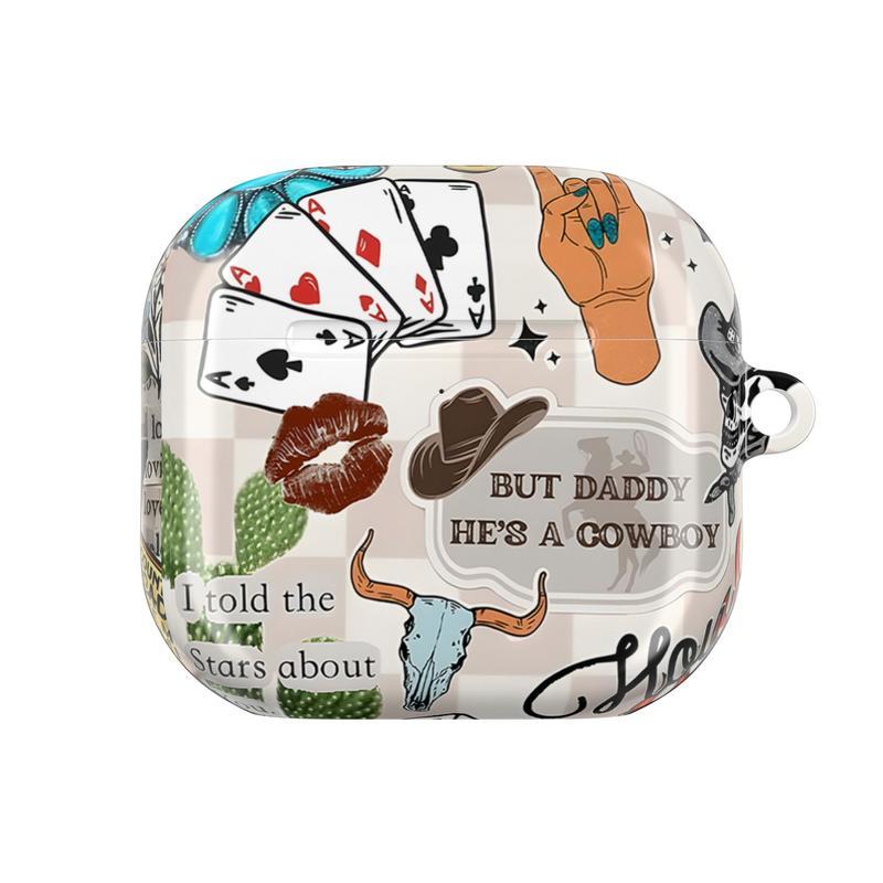 Yeehaw Western Aesthetic Airpod Case Collection I - Cover for AirPods Pro 2 3 4. Gift