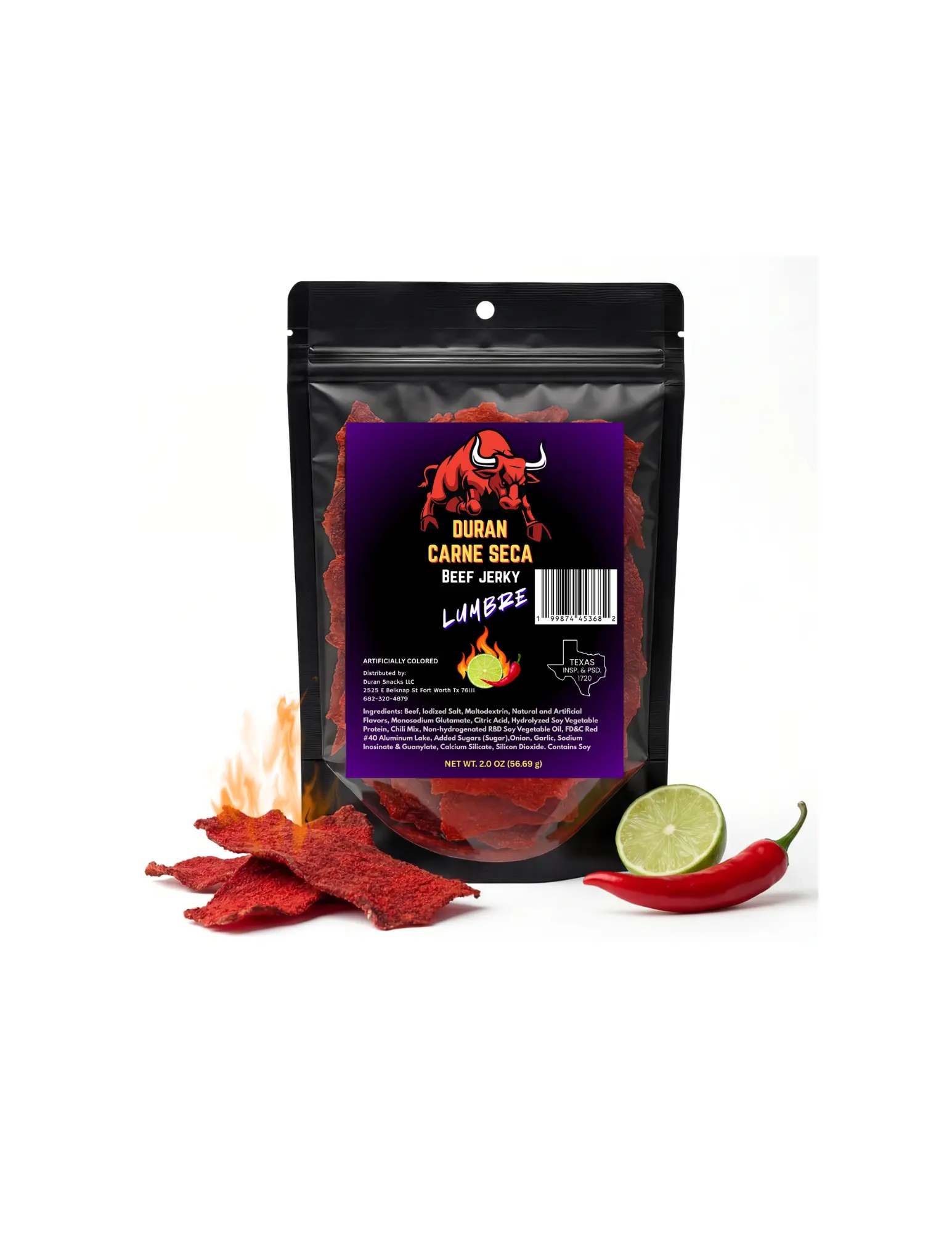Duran Carne Seca Lumbre (Spicy) Duran Carne Seca Lumbre (Spicy)