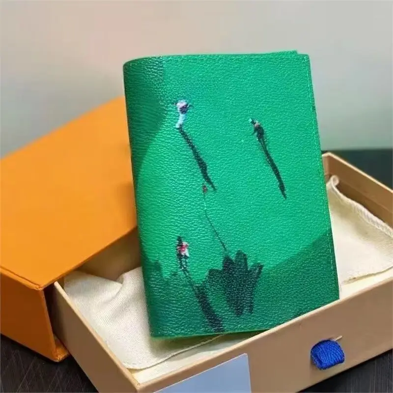 Graffiti Passport Holder Wallet Travel Document Organizer with Full Gift Box