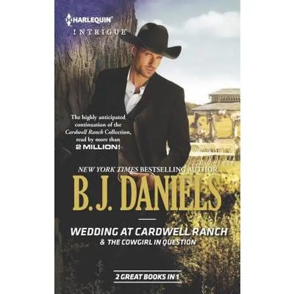 USED Book - Wedding at Cardwell Ranch & The Cowgirl in Question (Cardwell Cousins) by B.J. Daniels (Unknown) - english