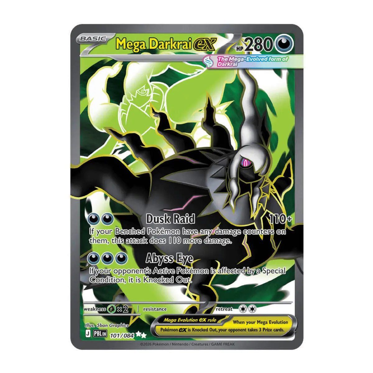Mega Darkrai ex – 101/084