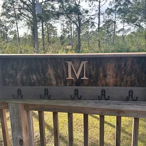 Cowhide Coat/hat rack