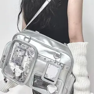 Y2K ItaBags Personalized Design Girls Uniforms Backpacks Large Capacity Star Chasing Dolls Bags Student Versatile Crossbody Bag