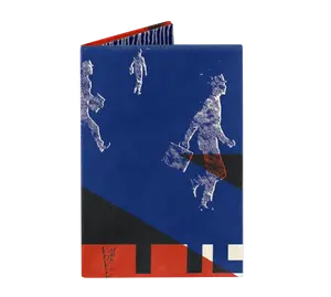 ChromaZone1 Micro Wallet - Waterproof, Eco-Friendly, RFID Protection, 1.3mm Slim, Compact Design, 8 Card Slots, Artist Design