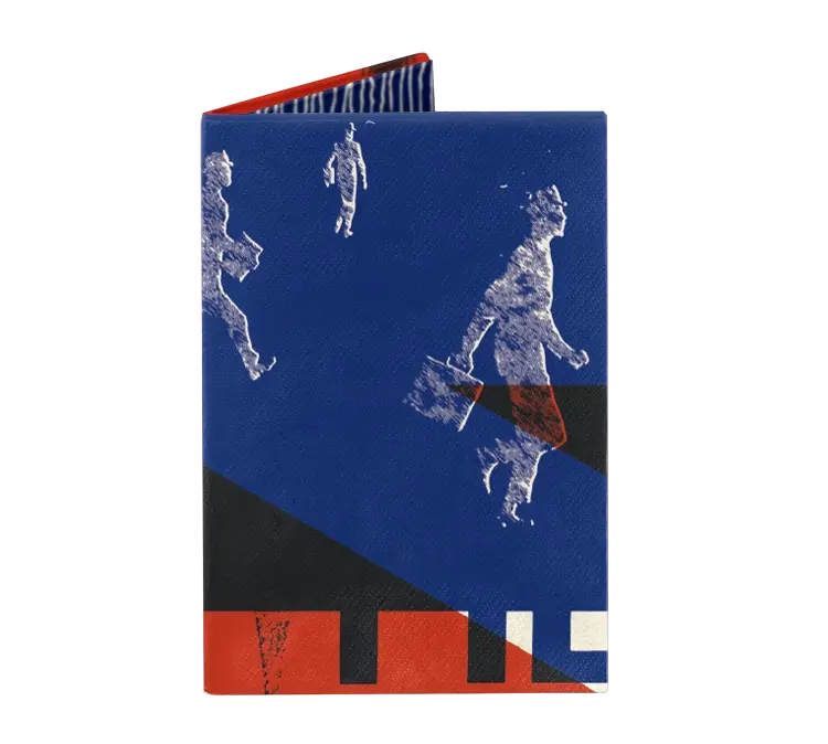 ChromaZone1 Micro Wallet - Waterproof, Eco-Friendly, RFID Protection, 1.3mm Slim, Compact Design, 8 Card Slots, Artist Design