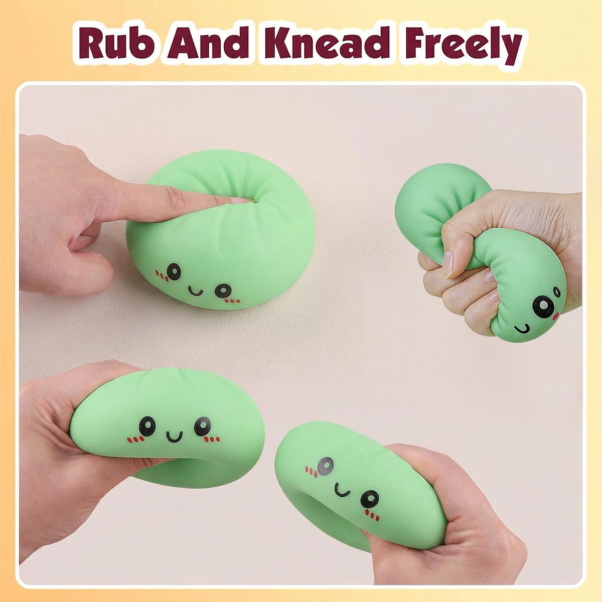 Randomly designed, adorable, stress-relieving dumpling-shaped toy - a surprise unboxing gift for children's Easter.