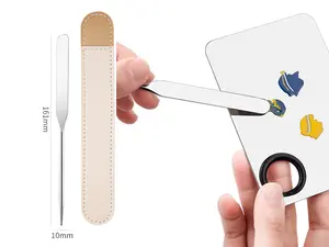 Stainless Steel Makeup, Painting and Nail Spatula Stick