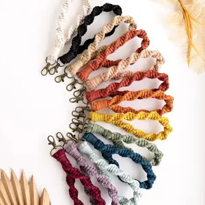 Twisted Macrame Wristlet Twisted Macrame Wristlet
