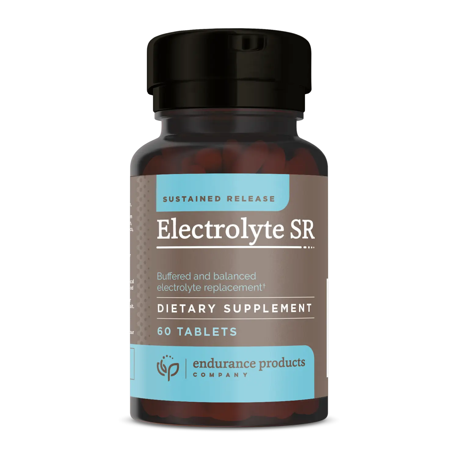 Electrolyte SR - Sustained Release Electrolyte for Optimal Hydration - 60 Tablets - Zero Sugar & Calories, Non-GMO, Vegan, Gluten Free - Muscle Recovery, Energy Fitness
