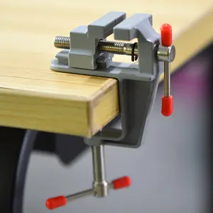 Mini Table Clamp Vice, Portable Work Small Bench Vise, Small Table Clamp
