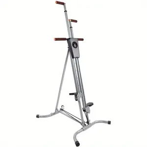 Sports Season Promotion Vertical Stair Climber, Climber Exercise Machine Full Body Workout Heavy Duty Folding Climbing Machine Fitness Stair Climber with LCD Monitor Adjustable Stepper Climber Exercise