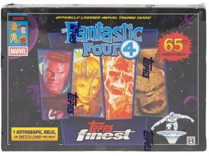 2026 Topps Finest Fantastic Four Hobby Box
