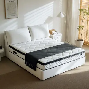 8/10/12/14 Inch Twin, Full, Queen, King Mattress Memory Foam And Spring, Hybrid MattressMedium Firmness Comfortable sweet night hybrid bed modern Mattress Outdoorfun Comfy