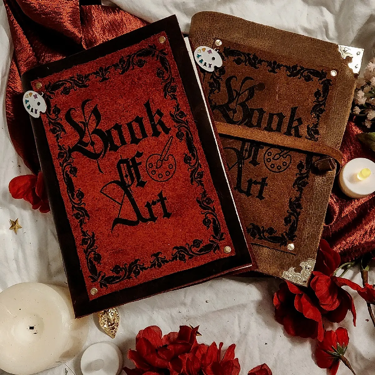 Book of Art leather sketchbook