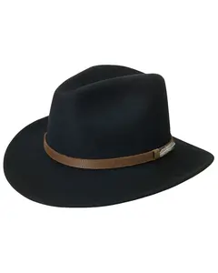 Black Creek Men's Men'S Crushable Felt Western Fashion Hat - Bc2036