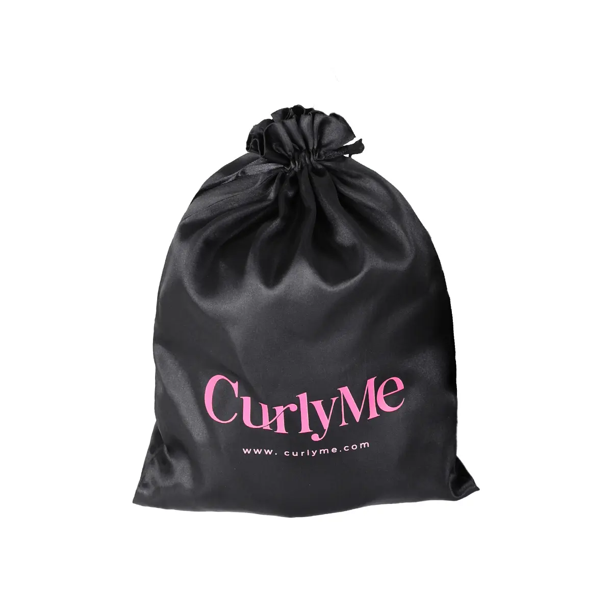 Satin Storage Bags for Packaging Wigs/Bundles/Hair Extensions-Black Color