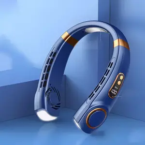 Neck Fan Rechargeable, Personal Portable Fan Battery Operated, Hands Free Wearable USB Neck Cooling Fan JKUOO, Usb Handheld Fan, Adjustable Speed Fan
