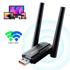 WiFi 6 AX900 Dual Band 5G/2.4G USB Adapter, Bluetooth 5.4, USB 3.0 Wireless Network Card, Windows 7/10/11 Compatible Dongle for Seamless Gaming & Streaming