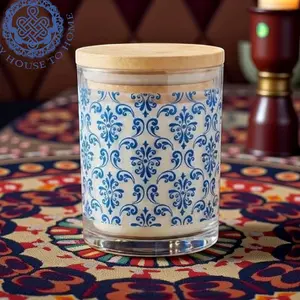 Classy House to Home Classic Blue & White Limited Edition sented candle series.