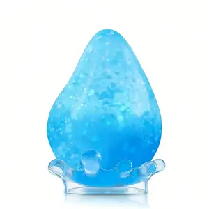 Raindrop Sensory Toy Squishy Dumplings with Sparkle Filling Dreamy Smooth Squeeze 3 Assorted Colors for Kids & Adults Perfect for Sensory Play Squishies