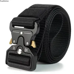 Tactical Belt Quick Release Heavy Duty Nylon Military Belt for Men Women Adjustable EDC Work Hiking Camping Outdoor Sports Belt